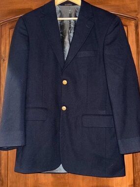 Vintage Stafford navy blazer / sport coat
